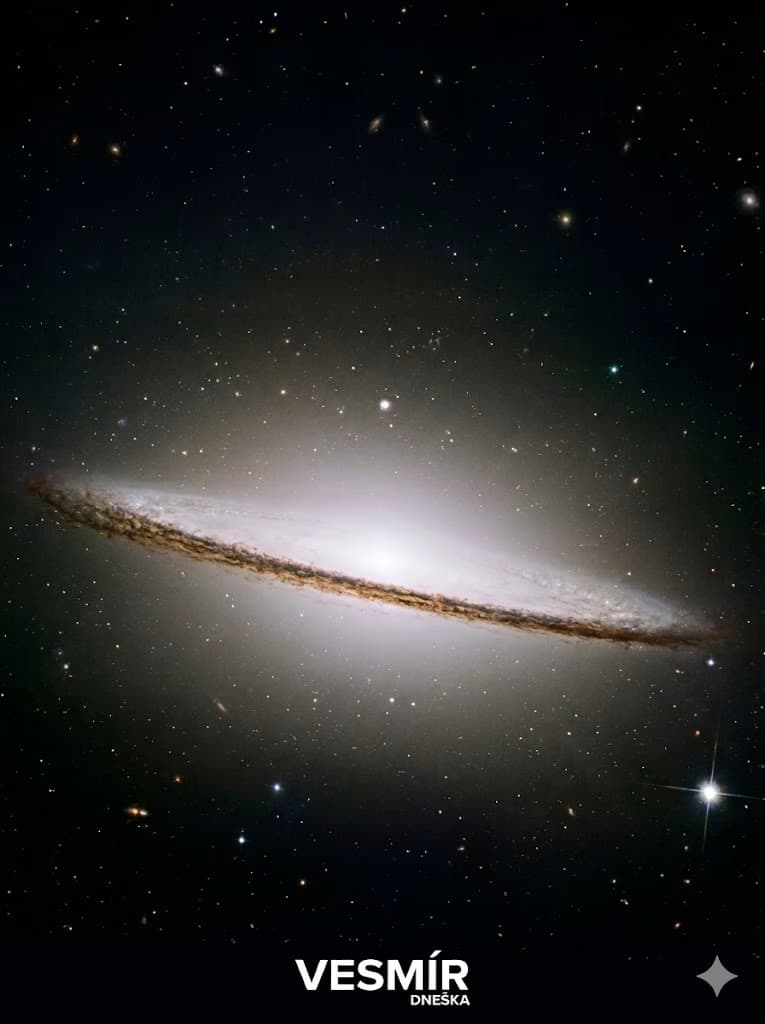 Galaxia Sombrero: Prečo je M104 jednou z najvýnimočnejších galaxií vesmíru?