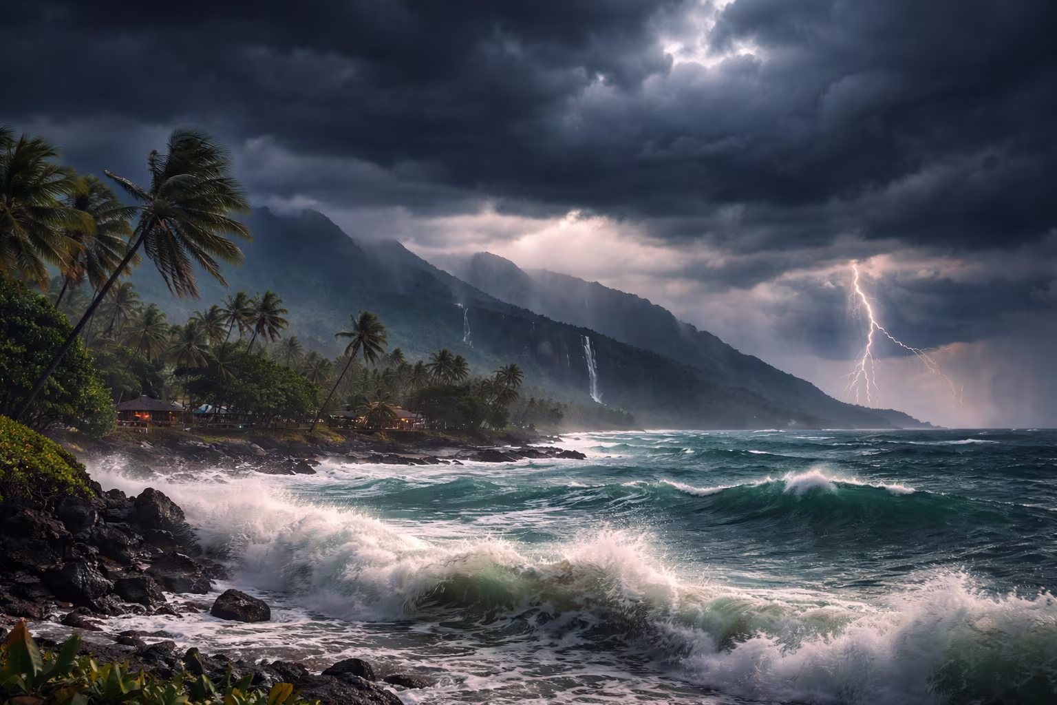 Kona storms: Nebezpečné havajské búrky prinášajú lejak, vietor aj povodne