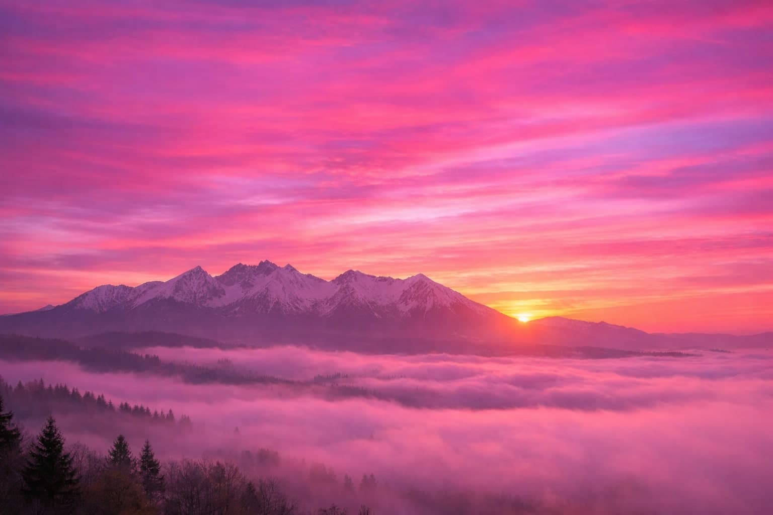 Ružová obloha nad Slovenskom: prečo má obloha ráno ružovú farbu?