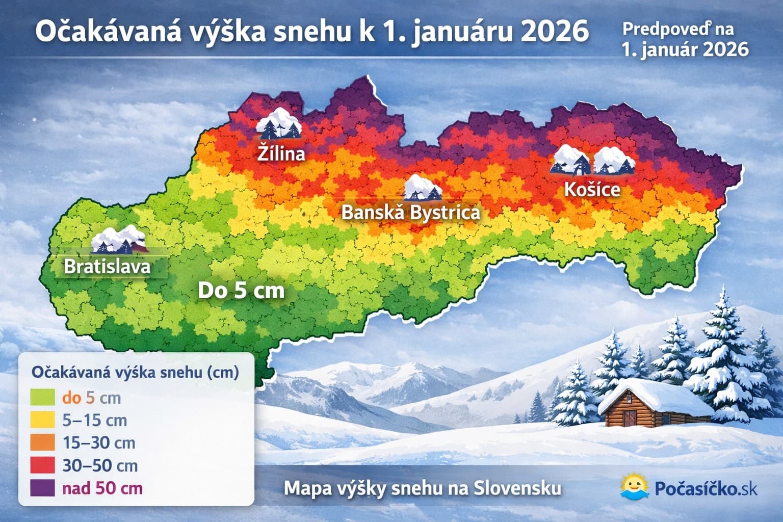 Európu aj Slovensko pokryje sneh: kde napadne najviac a kedy sa ochladí?