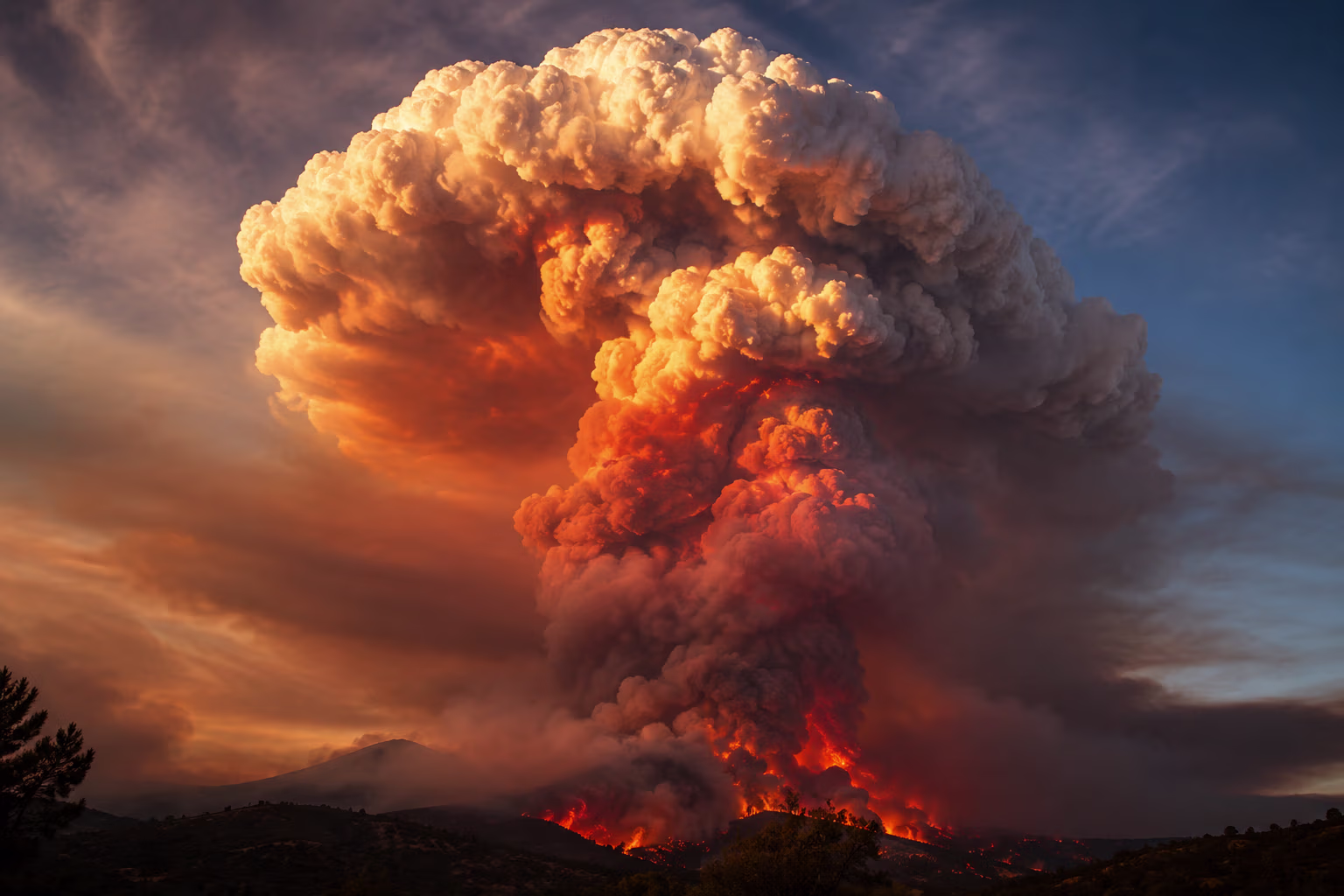 Čo je pyrokumulonimbus? Ohnivý mrak, ktorý zhoršuje požiare vo Francúzsku a Španielsku