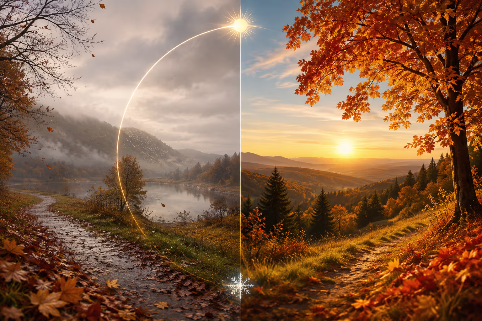 Prečo máme dve jesene, 22 dní od seba? Meteorologická vs. astronomická jeseň