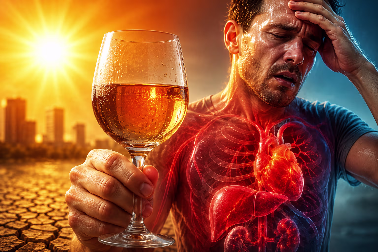 Prečo je alkohol počas horúčav nebezpečný? Toto vám urobí s telom