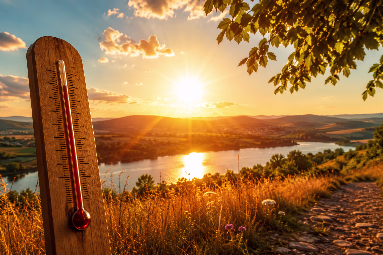 Teplotne rozdelená Európa: prečo je na západe 40 °C a na severovýchode len 15 °C – a čo čaká Slovensko