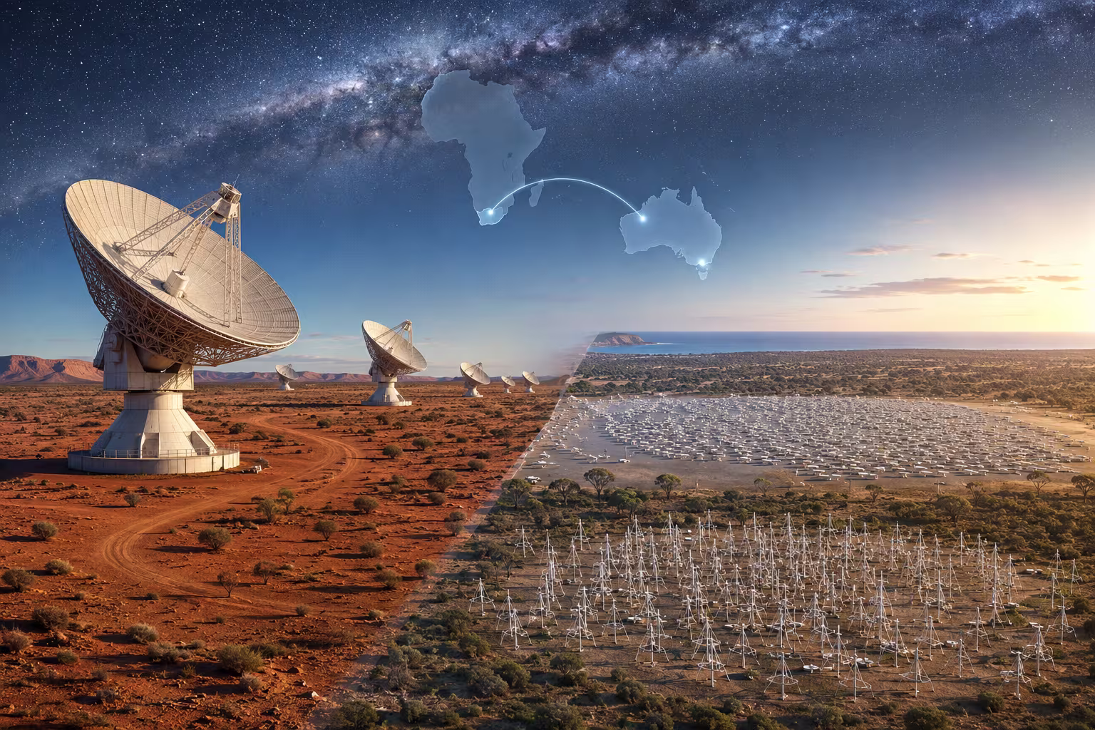 SKA Rádiotok - Gigantický Teleskop v Južnej Afrike a Austrálii